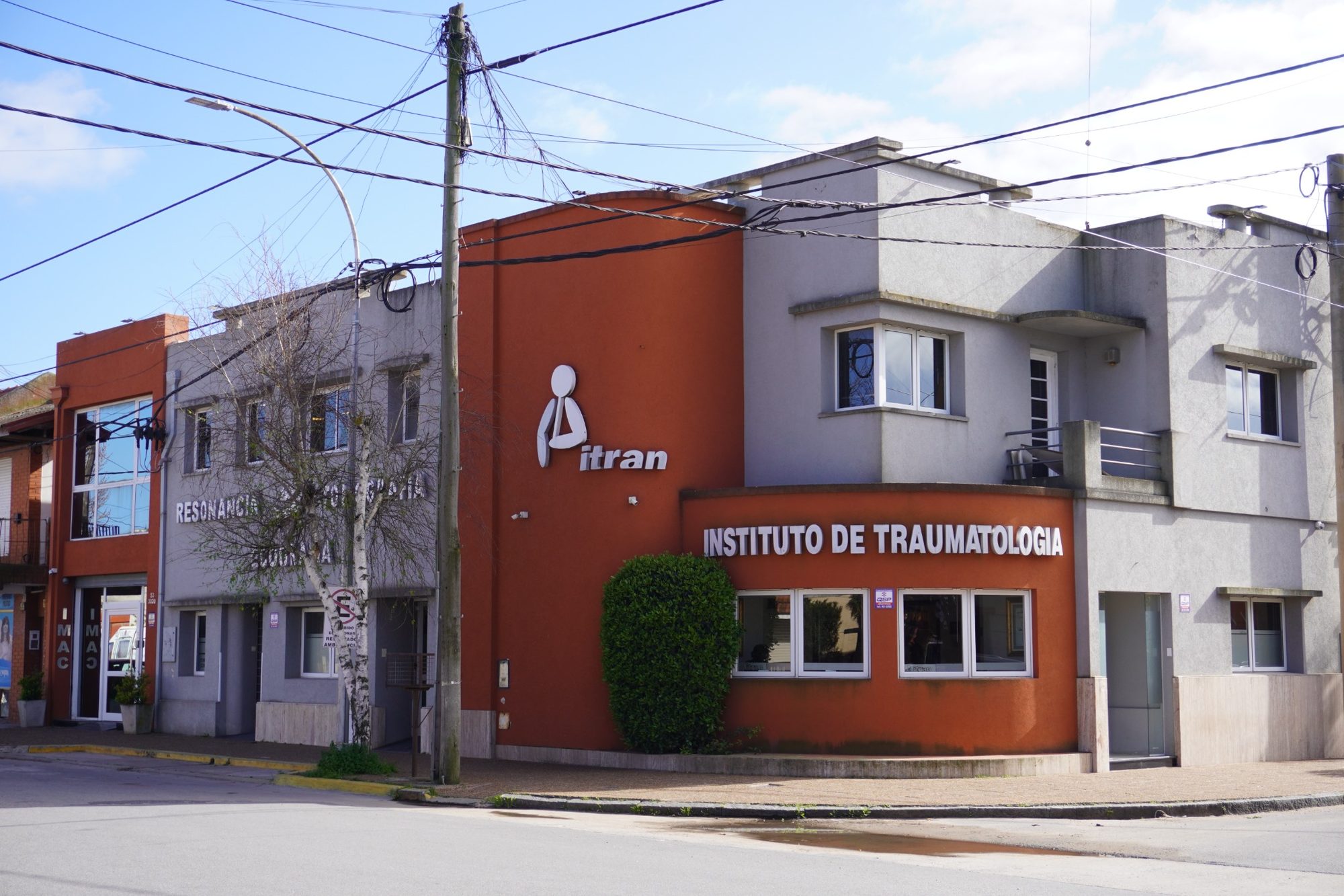 Fachada del Instituto de Traumatología ITRAN